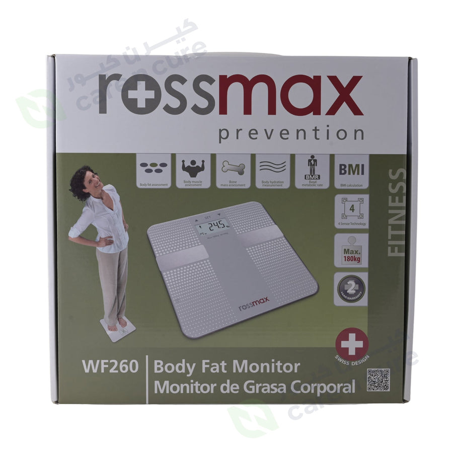 Rossmax Body Fat Monitor With Weighing Scale WF260