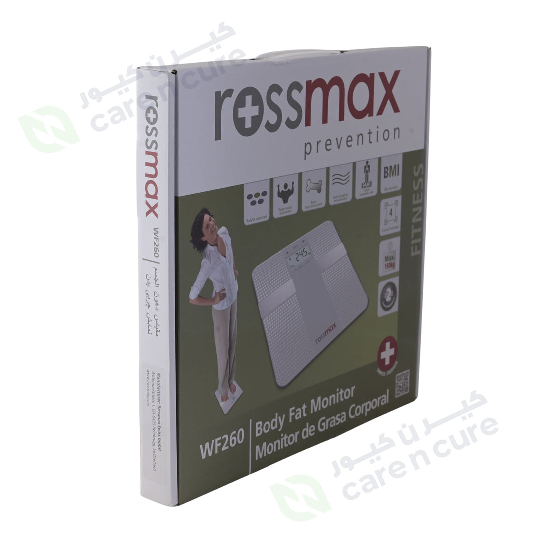 Rossmax Body Fat Monitor With Weighing Scale WF260
