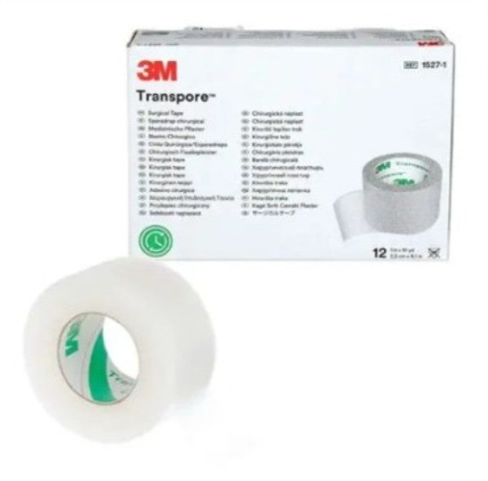 3M TRANSPORE 2.5 CM X 9.14 M