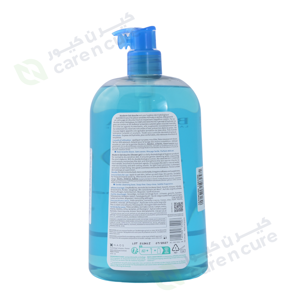 Bioderma Atoderm Shower Gel 1l