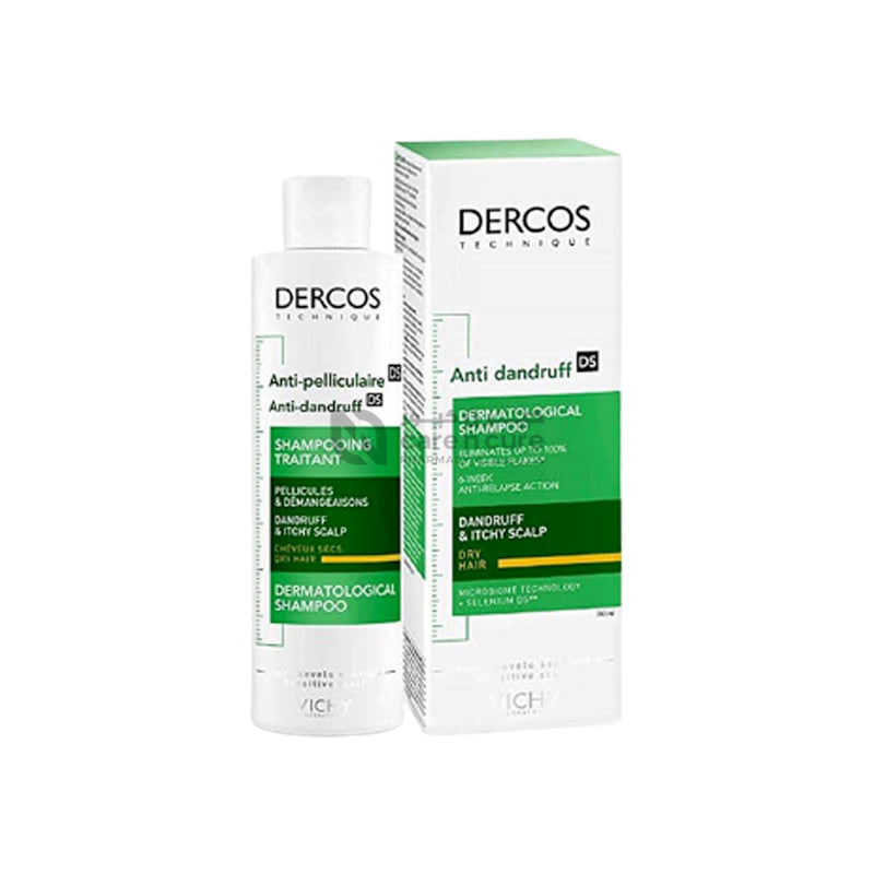 Vichy Dercos Anti Dandruff Shampoo (Dry Hair) 200ml