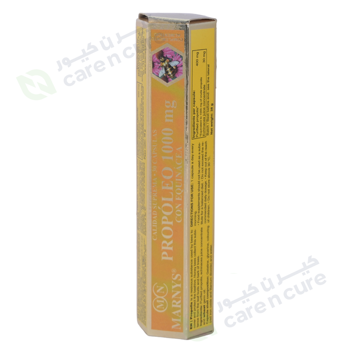 Marnys Propolis 1000mg With Echinacea 30 Capsules