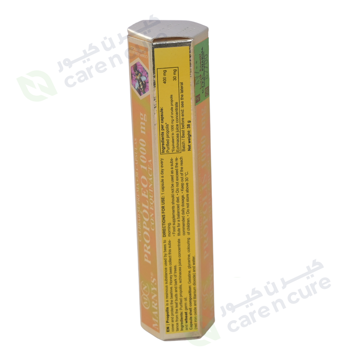 Marnys Propolis 1000mg With Echinacea 30 Capsules