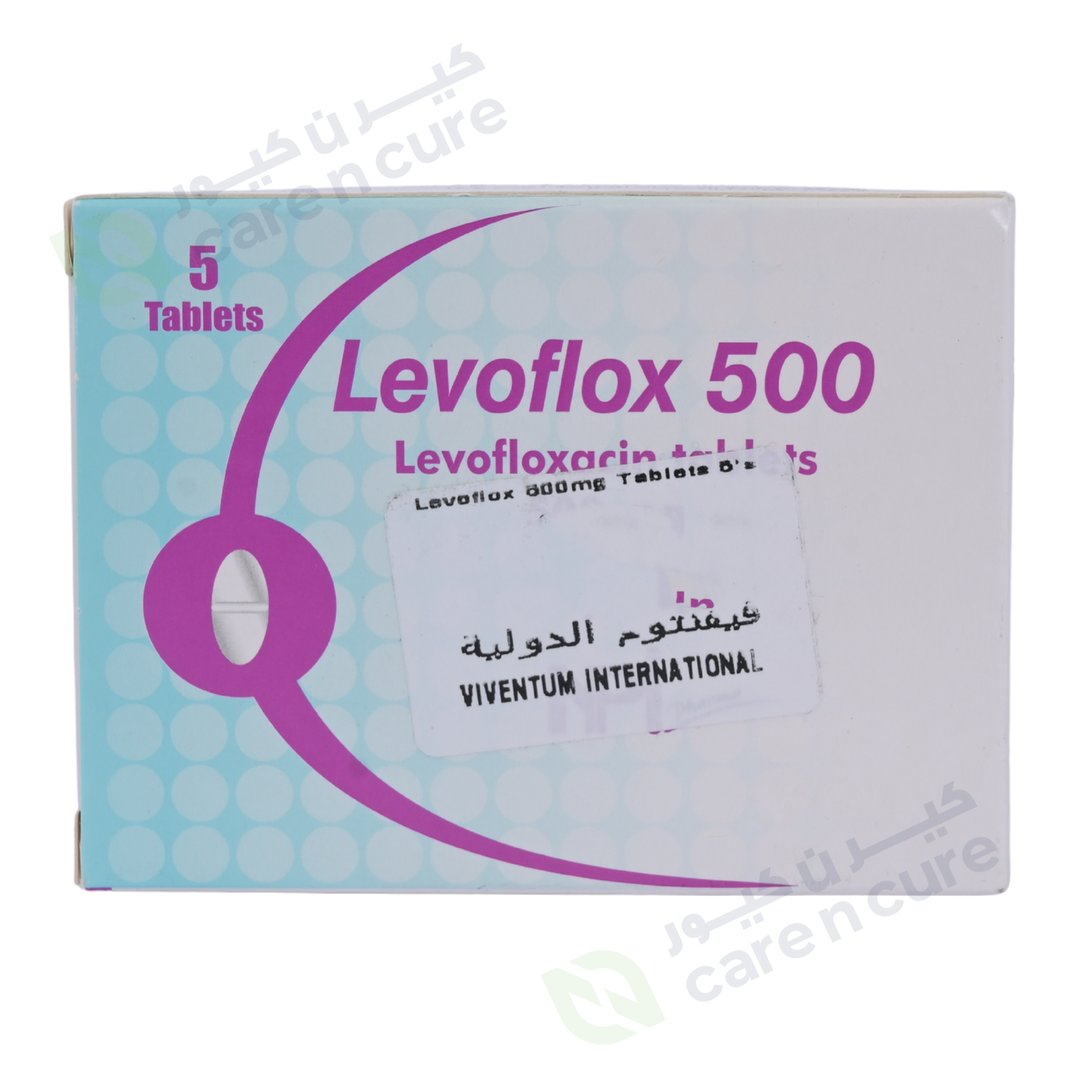 Levoflox 500 mg Capsule 5 Pieces (Original Prescription Is Mandatory Upon Delivery)