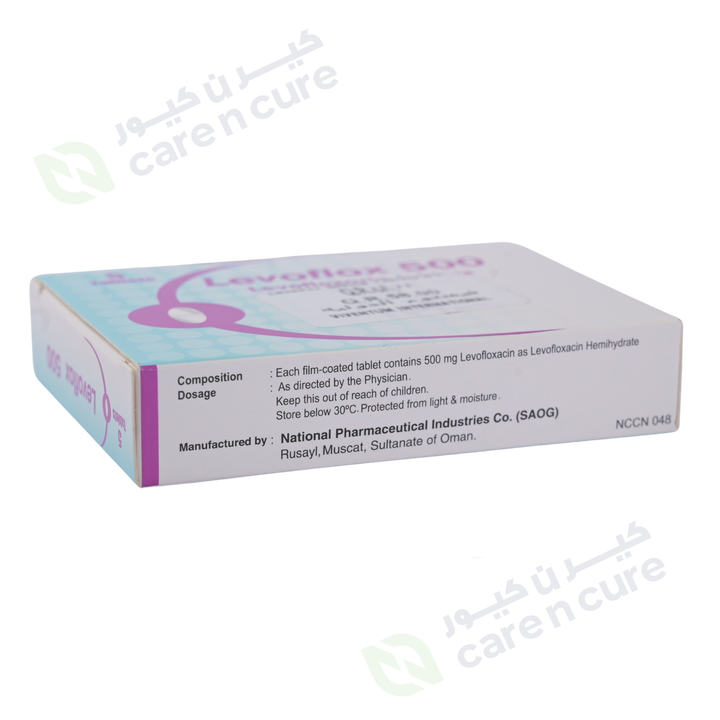 Levoflox 500 mg Capsule 5 Pieces (Original Prescription Is Mandatory Upon Delivery)