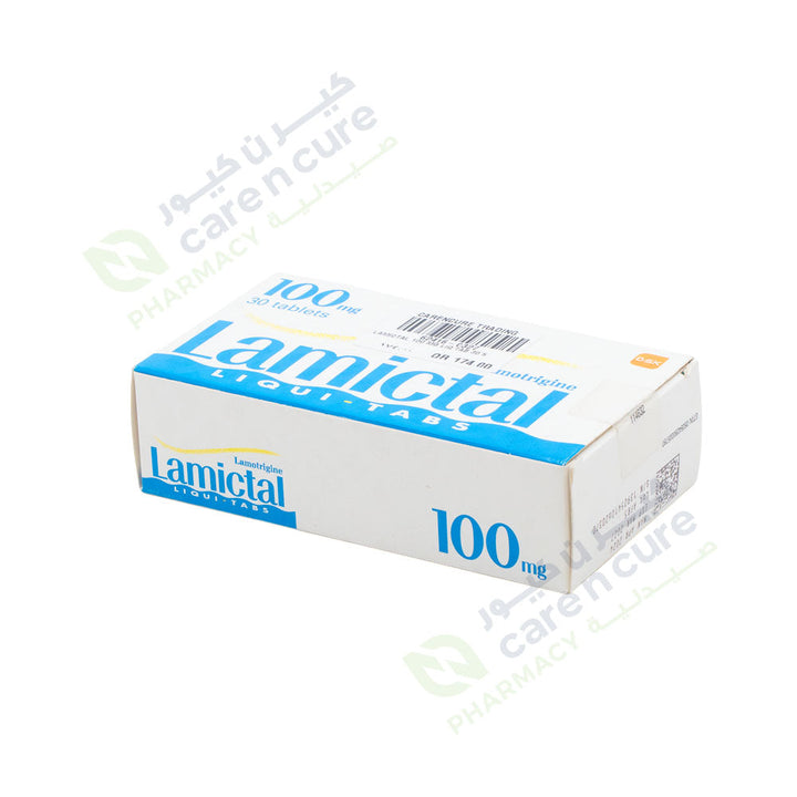 Lamictal 100 Mg Liq Tab 30 Pieces 