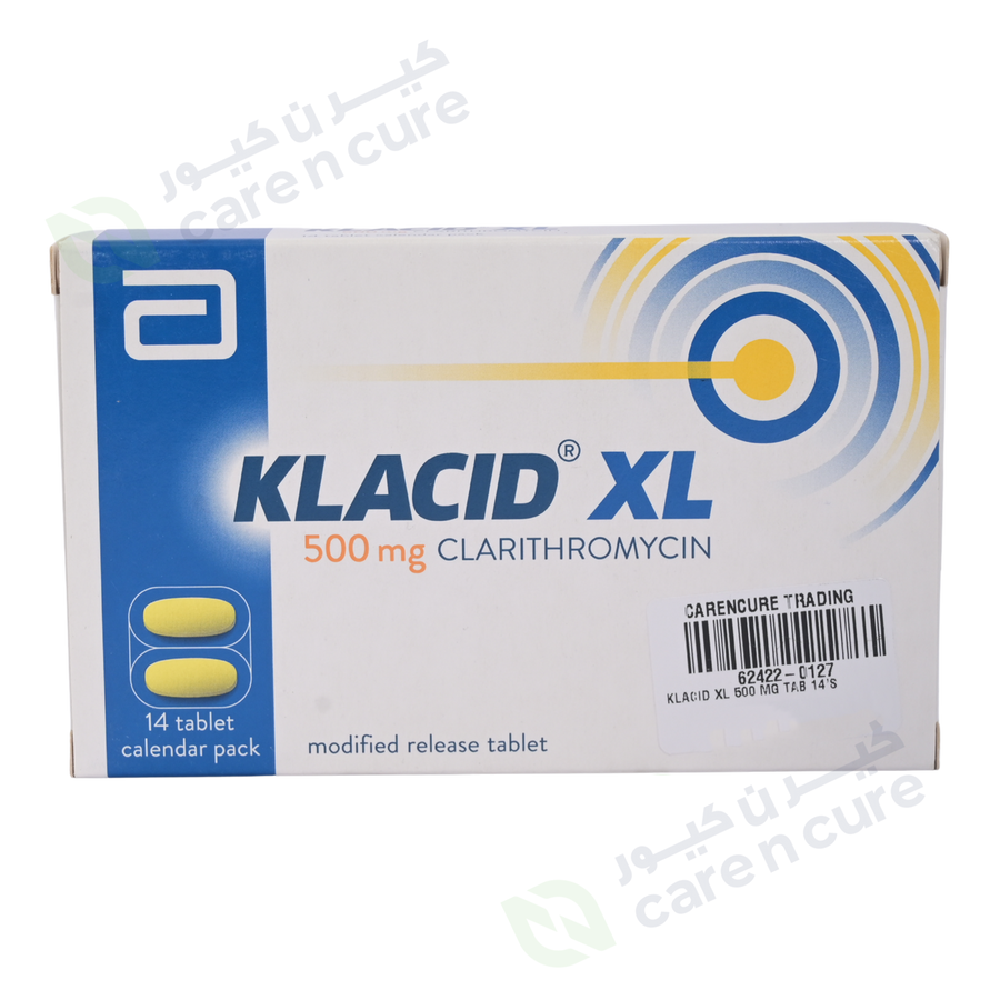 Klacid XL 500 mg Tablets 14's (Original Prescription Is Mandatory Upon Delivery)
