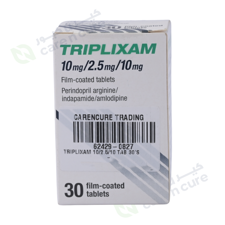 Triplixam 10/2.5/10 Tablets 30 Pieces