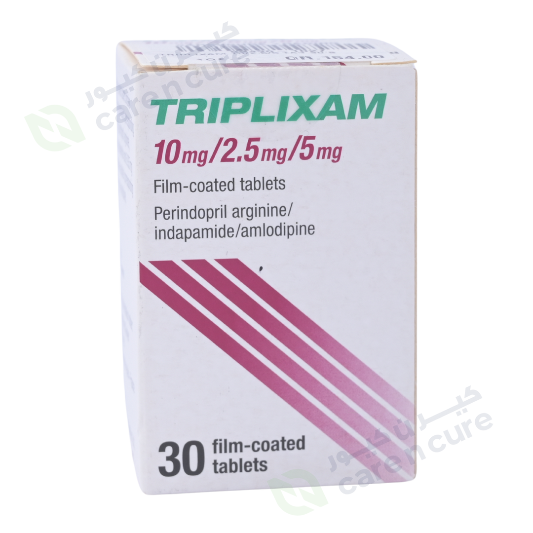 Triplixam 10/2.5/5 Tablets 30 Pieces