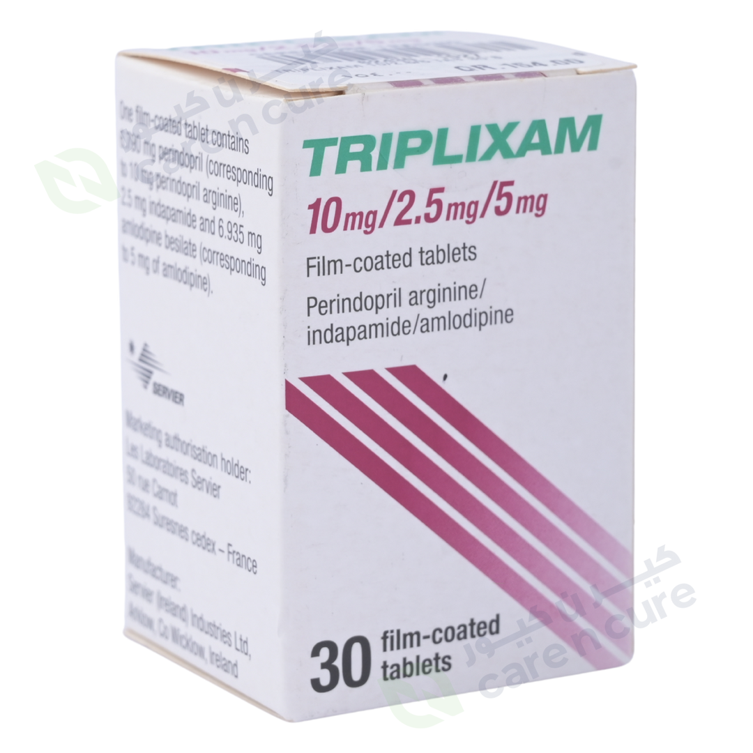 Triplixam 10/2.5/5 Tablets 30 Pieces