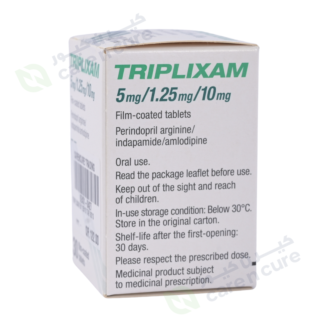 Triplixam 5/1.25/10 Tablets 30 Pieces
