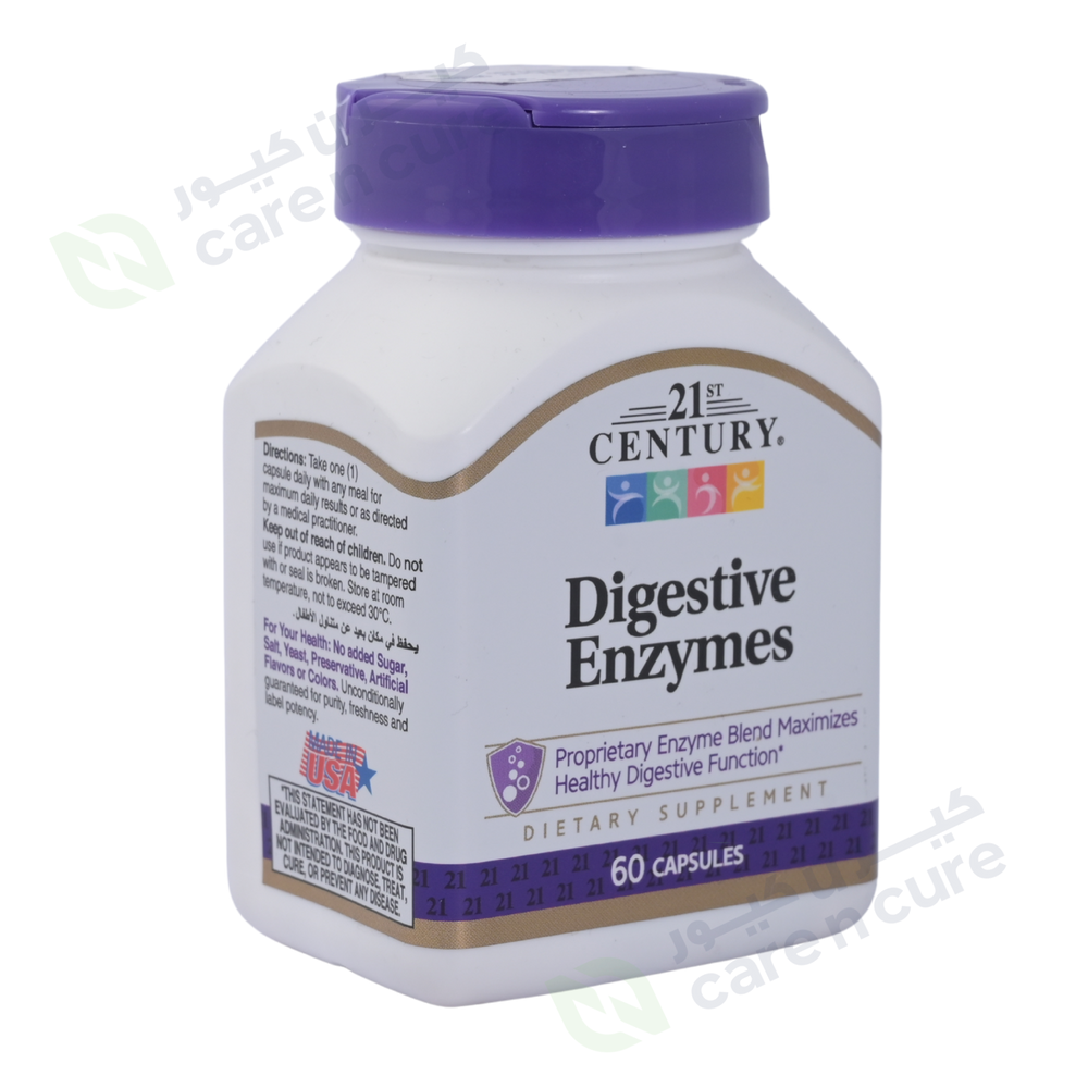 21st Century Digestive Enzymes 60 Capsules