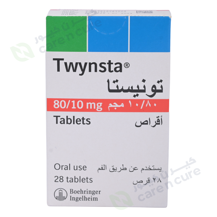 Twynsta 80/10mg Tablets 28 Pieces