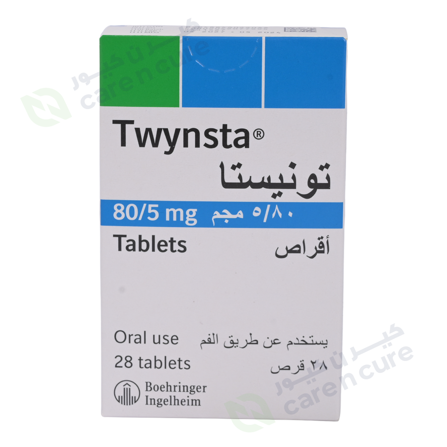 Twynsta 80/5mg Tablets 28 Pieces