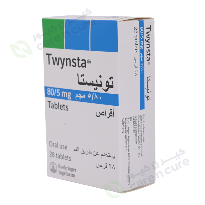 Twynsta 80/5mg Tablets 28 Pieces