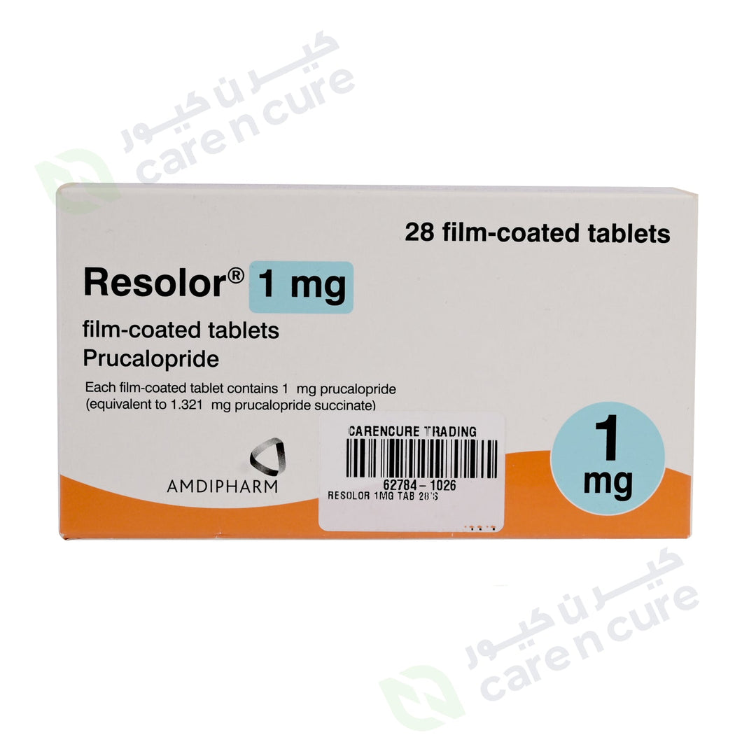 Resolor 1mg Tablet 28 Pieces