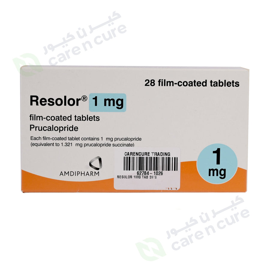 Resolor 1mg Tablet 28 Pieces