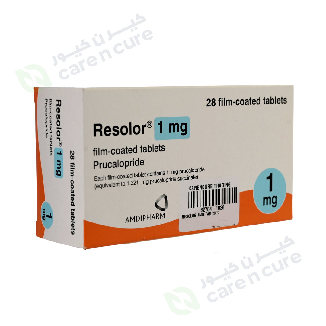 Resolor 1mg Tablet 28 Pieces