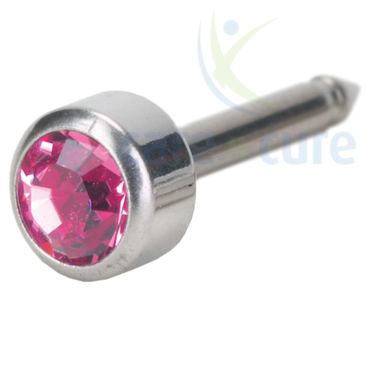 Blomdahl Ep St 4mm Bezel Rose 12-1401-03