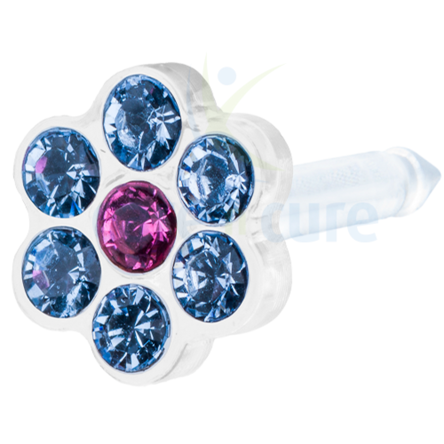 Blomdahl Epmp 5 mm Daisy Alexandrite Rose 12-01 14-46