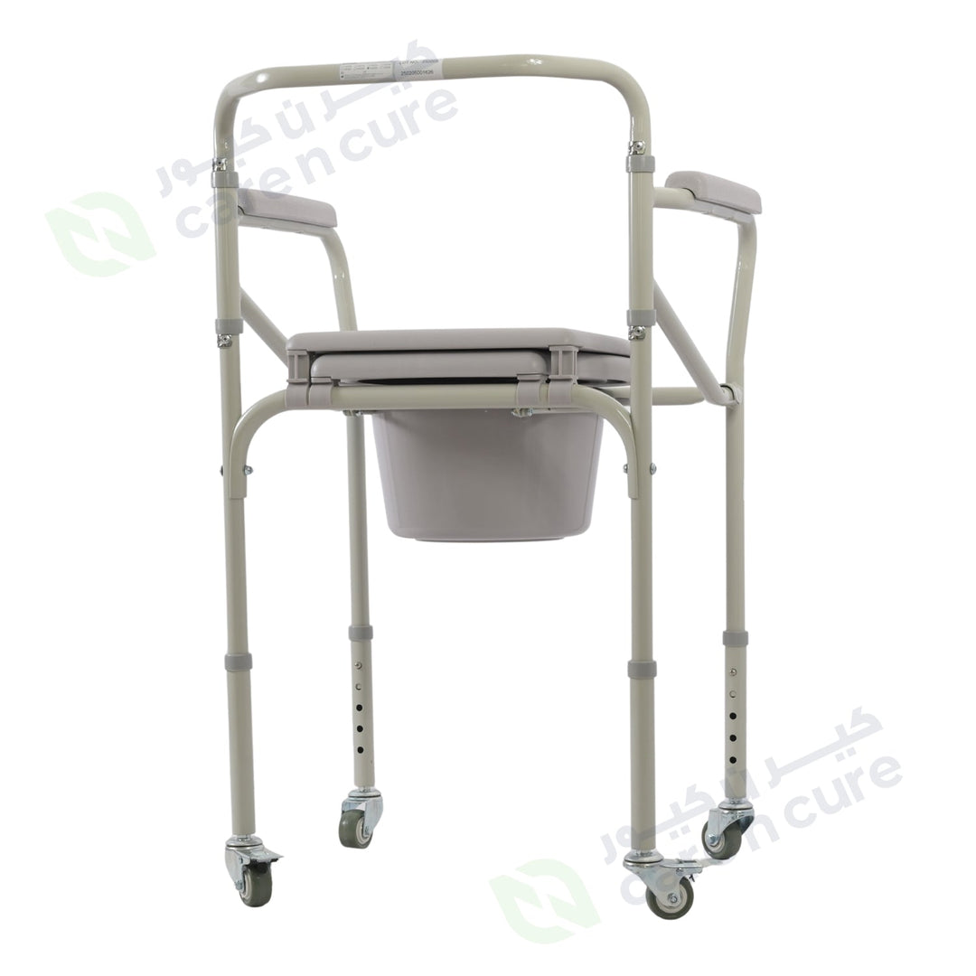 Escort Commode Wheel Chair H023C - Yuwell