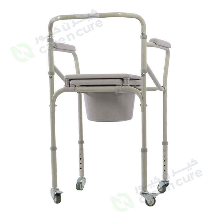 Escort Commode Wheel Chair H023C - Yuwell