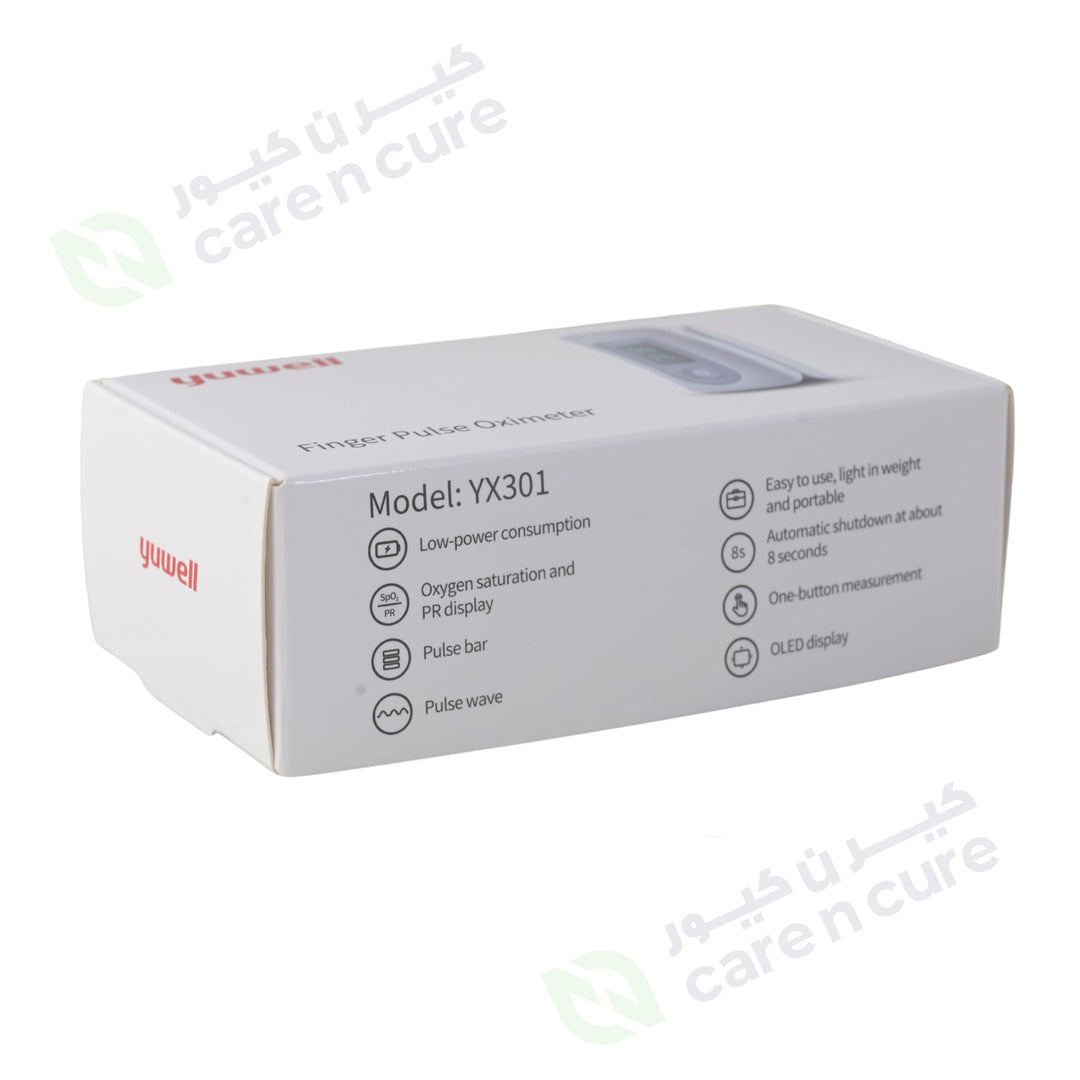 Yuwell Finger Tip Pulse Oximeter Yx301
