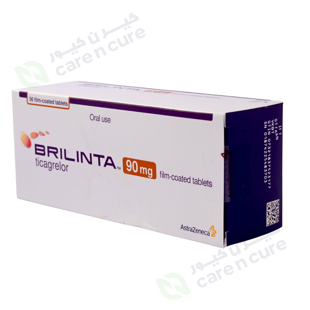 Brilinta 90 mg Tablets 56 Pieces