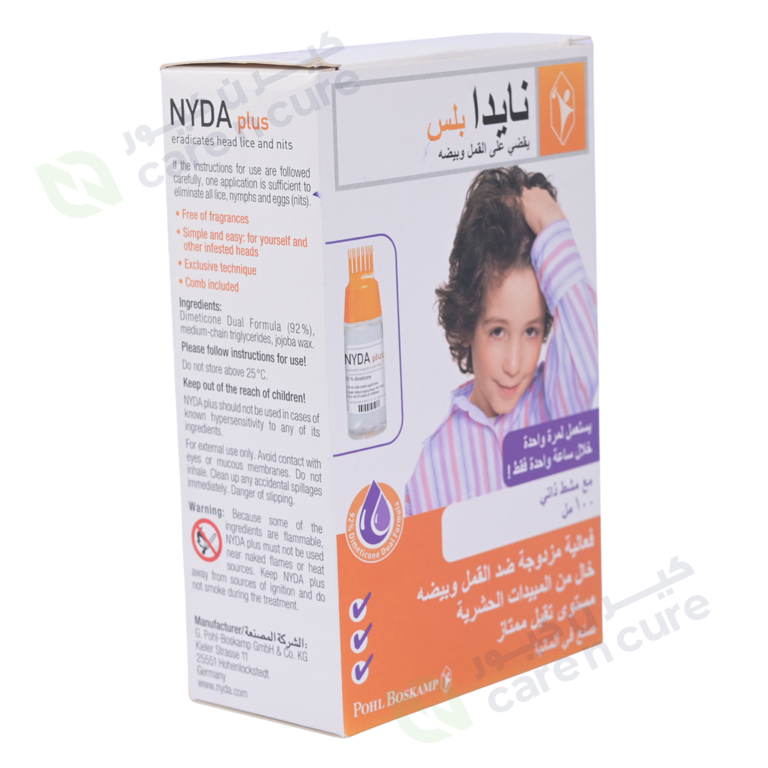 Nyda Plus Anti Lice Solution 100 ml