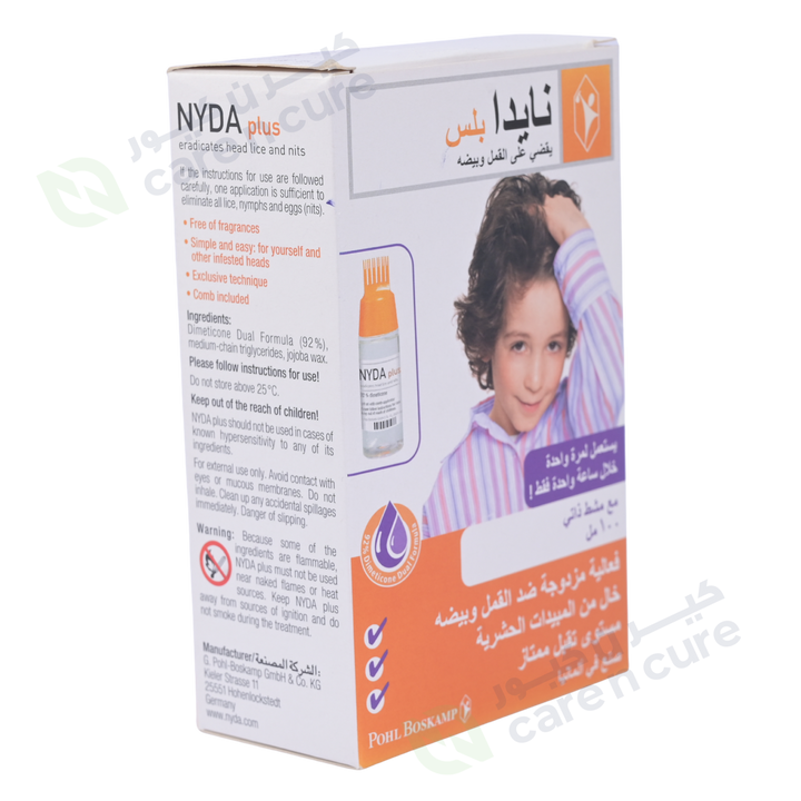 Nyda Plus Anti Lice Solution 100 ml