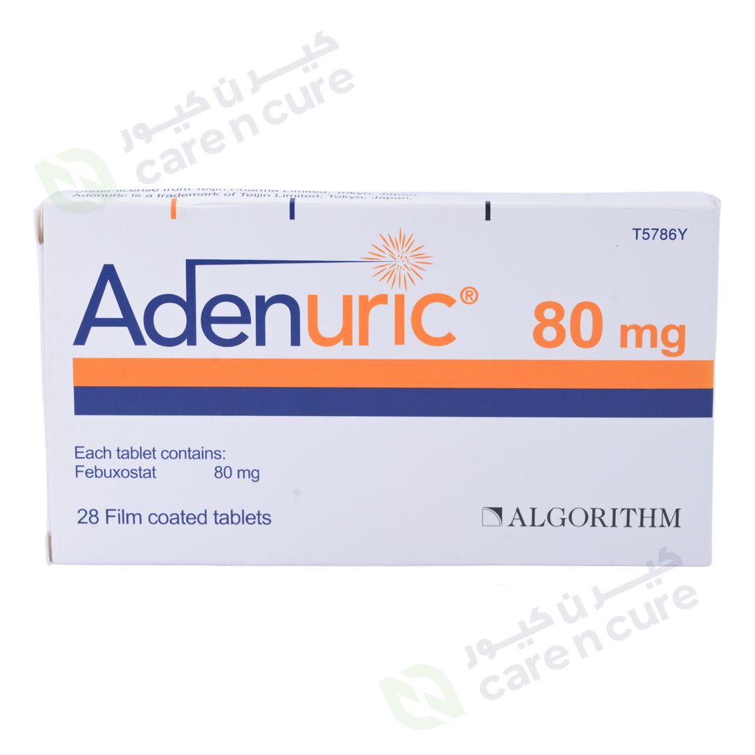 Adenuric 80 mg Tablets 28 pieces