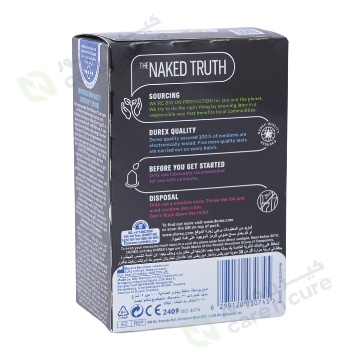 Durex Extended Pleasure Condoms 20 Pack