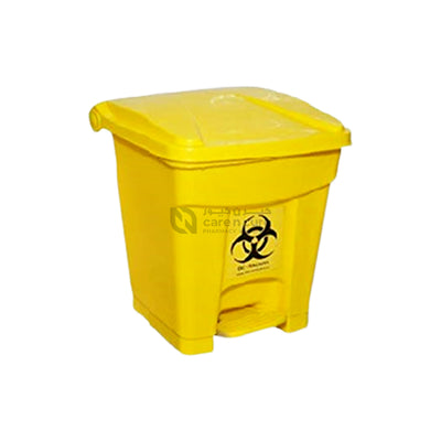 Medica Bio Hazard Waste Bin With Pedel 50 Ltr