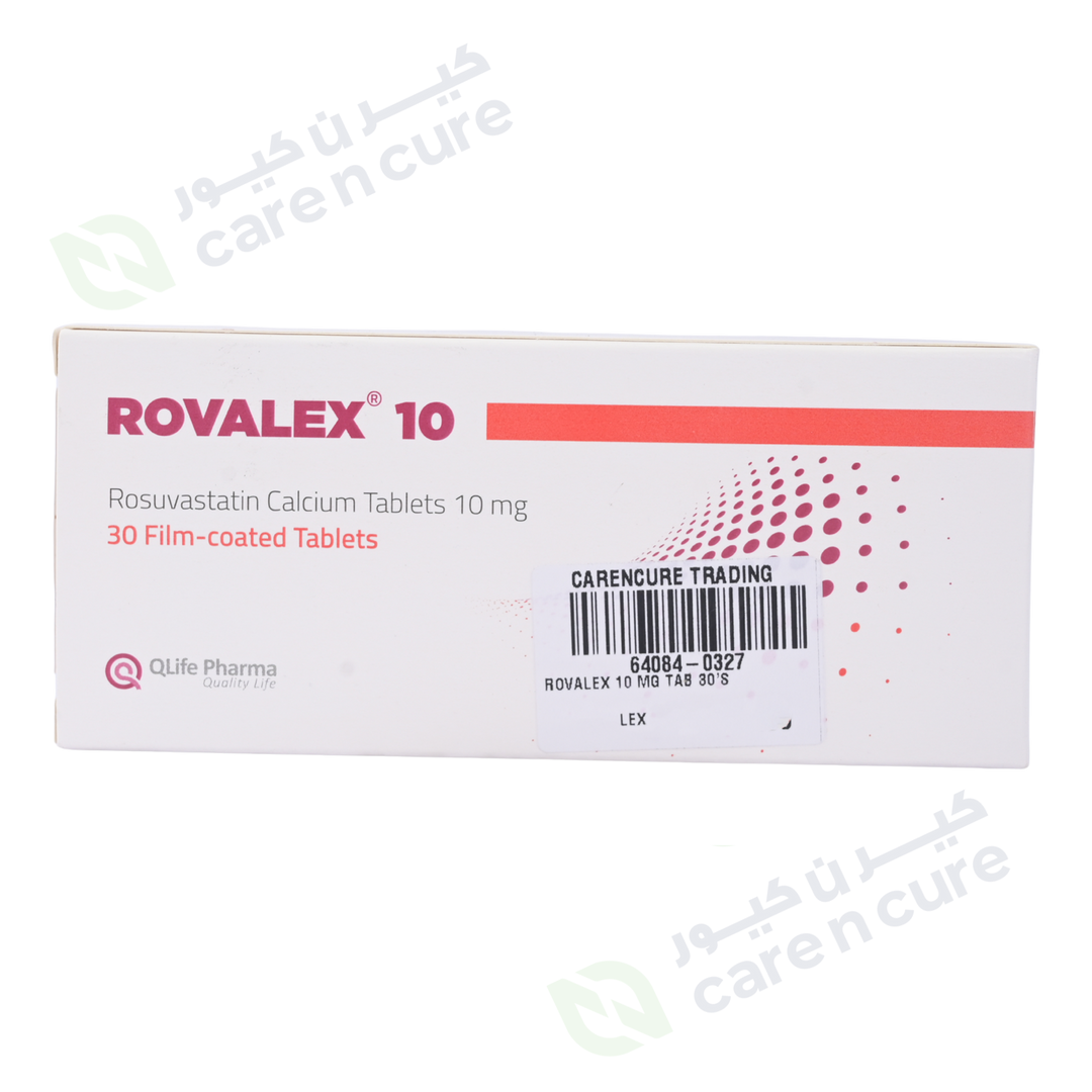 Rovalex 10 mg Tablets 30 Pieces