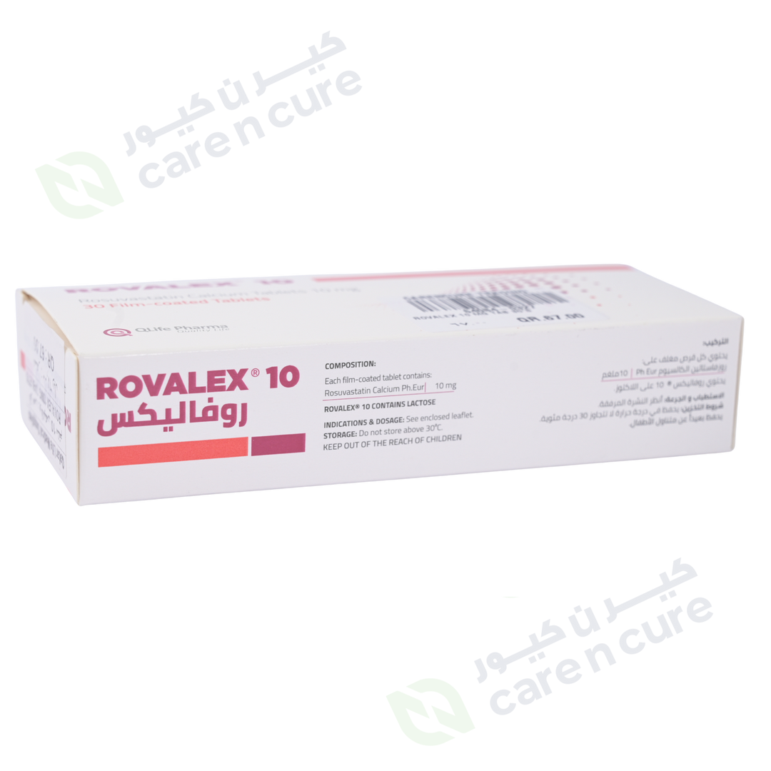 Rovalex 10 mg Tablets 30 Pieces