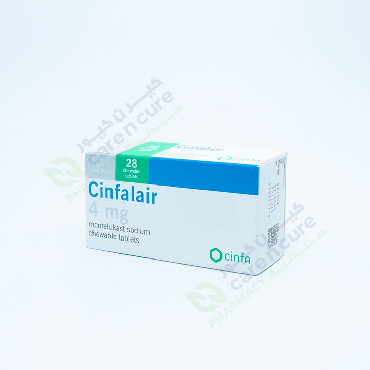 Cinfalair 4 Mg Chew Tab 28 Pieces
