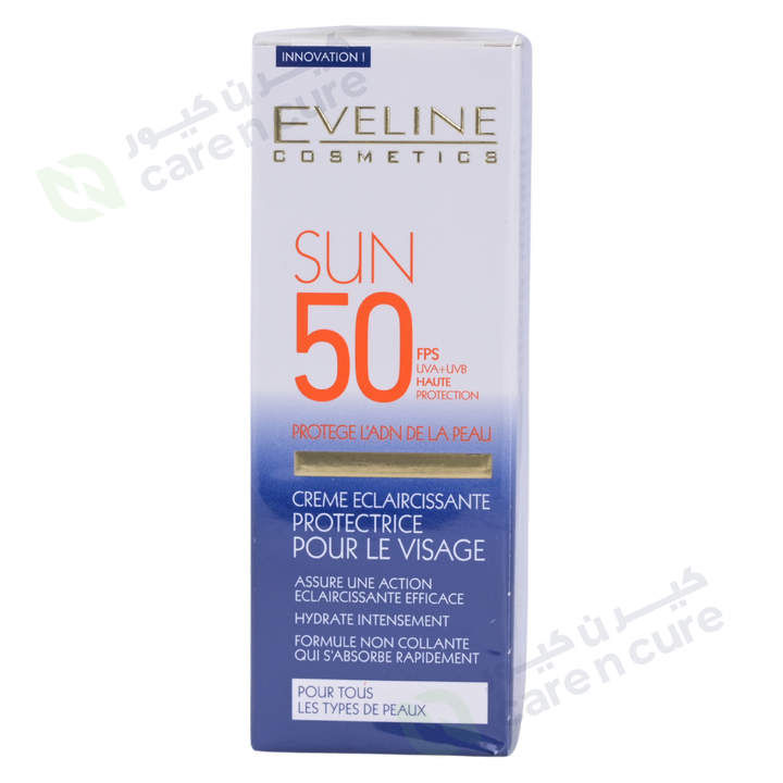 Eveline SPF 50 Whitening Sun Protection Face Cream 50ml