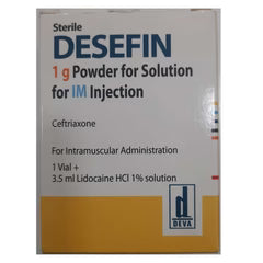 Sterile Desefin 1 g Powder For Sol