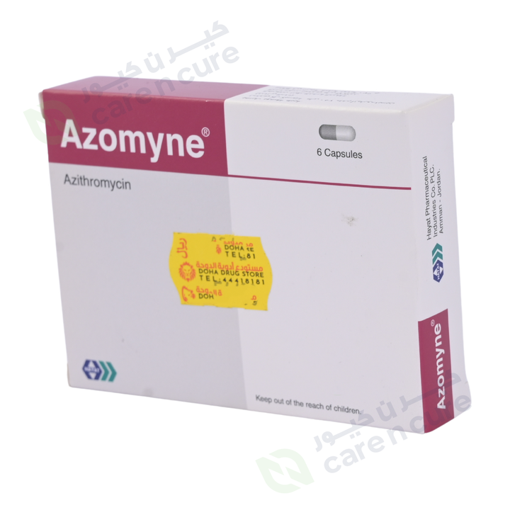 Azomyne 250mg Cap 6S (Original Prescription Is Mandatory Upon Delivery)