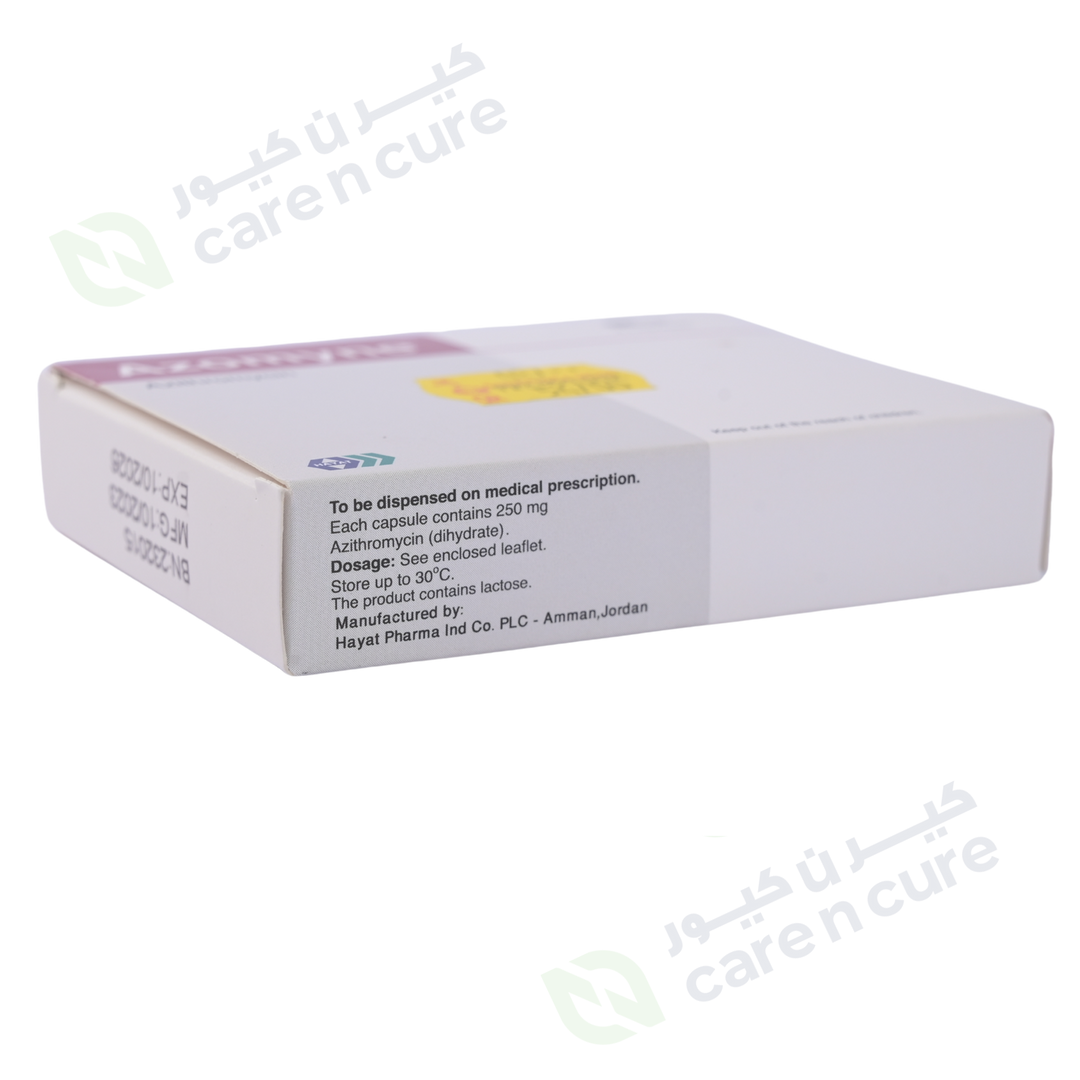 Azomyne 250mg Cap 6S (Original Prescription Is Mandatory Upon Delivery)