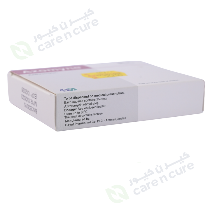 Azomyne 250mg Cap 6S (Original Prescription Is Mandatory Upon Delivery)