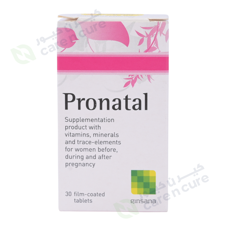 Ginsana Pronatal Fc Tablets 30 Pieces