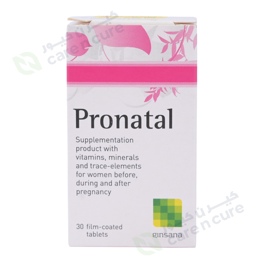 Ginsana Pronatal Fc Tablets 30 Pieces