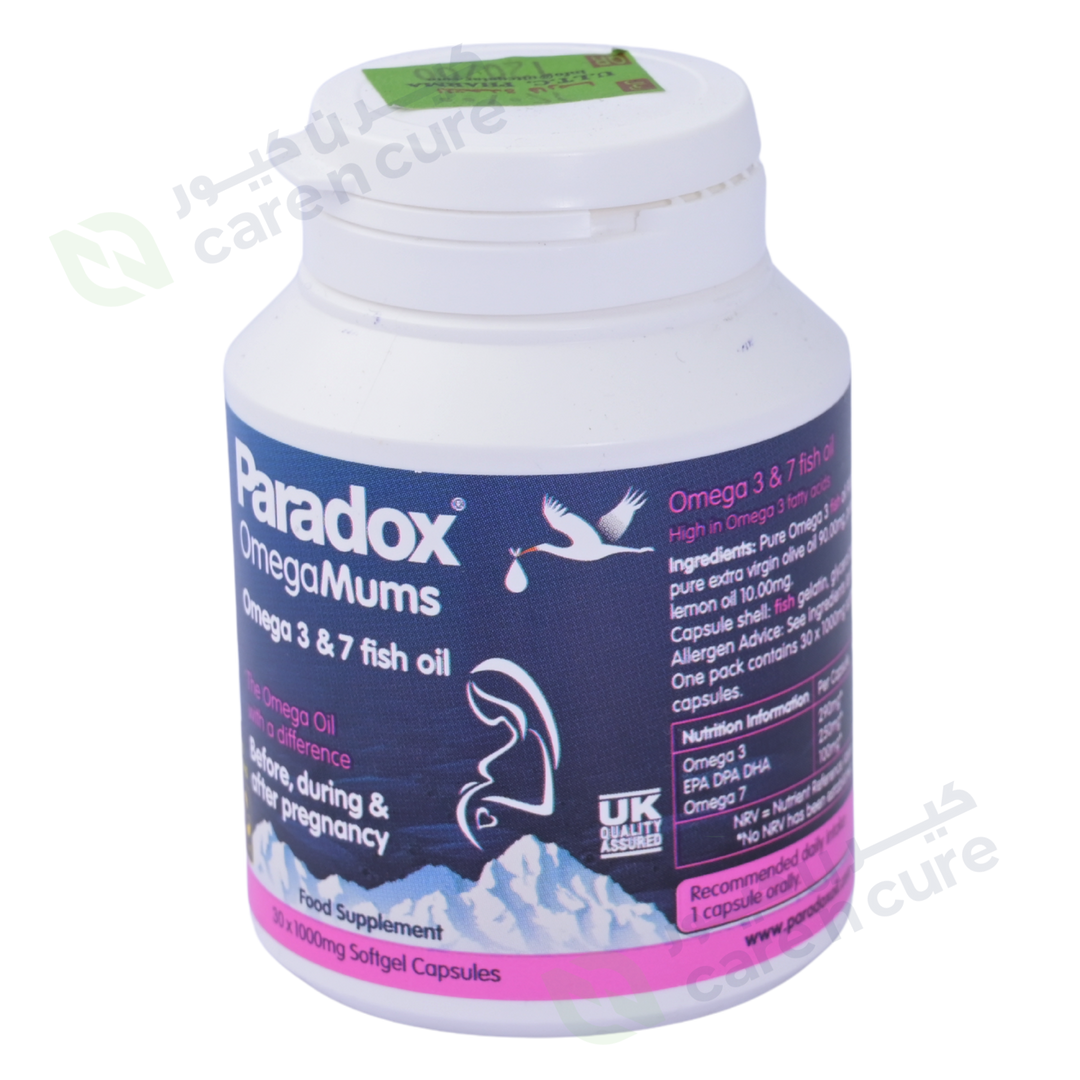 Paradox Omega Mums Capsules 30 Pieces