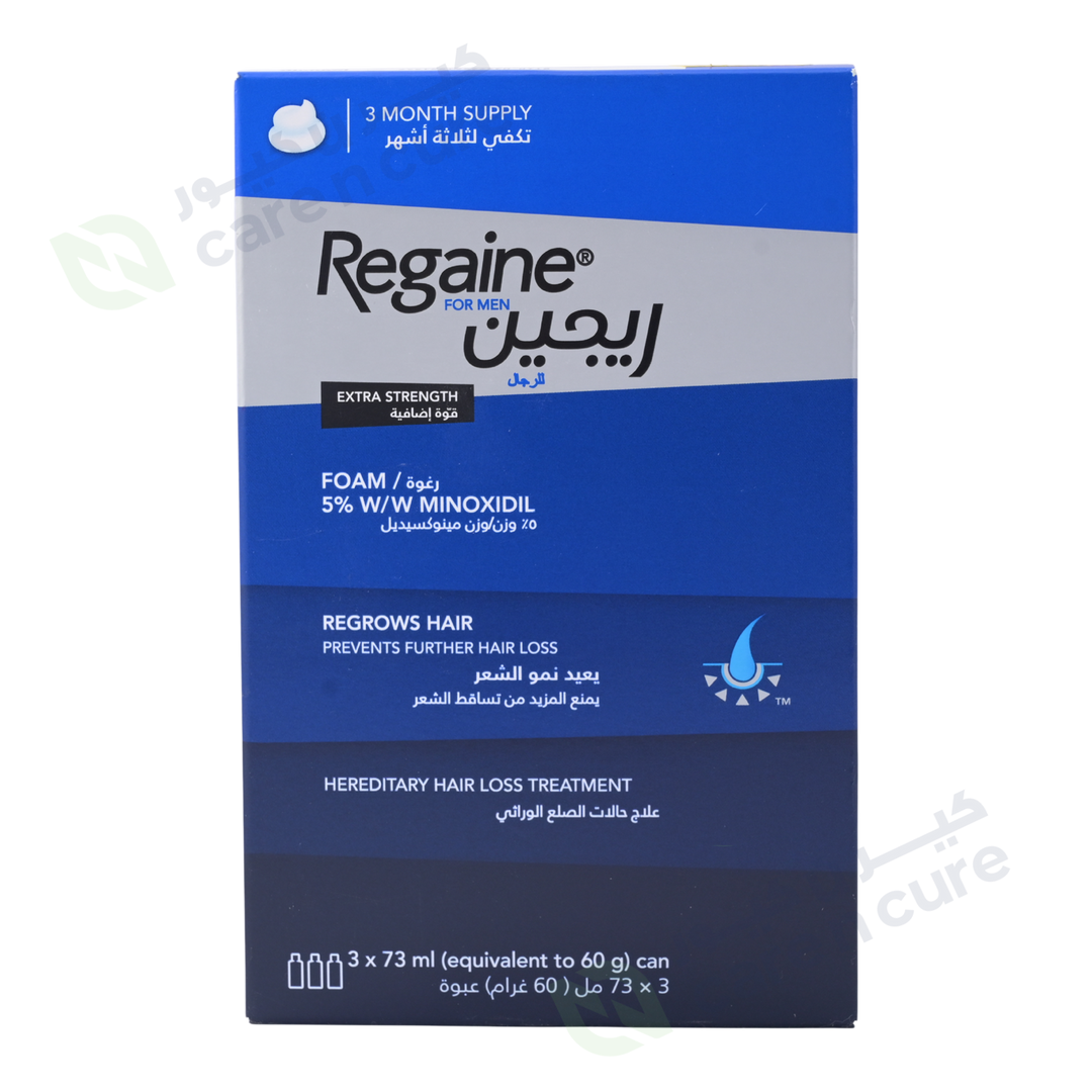 Regaine Foam 73 ml 3 Pieces