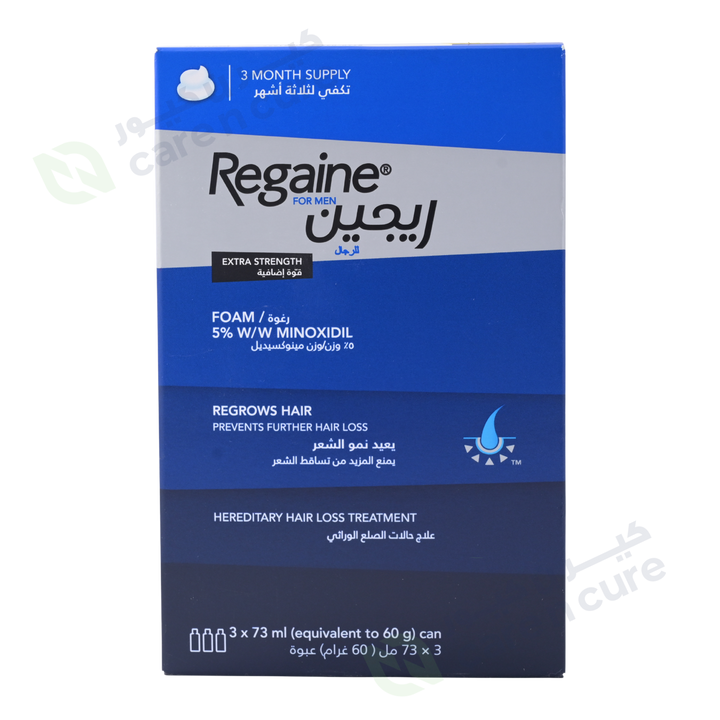 Regaine Foam 73 ml 3 Pieces