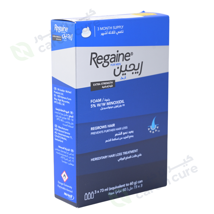Regaine Foam 73 ml 3 Pieces