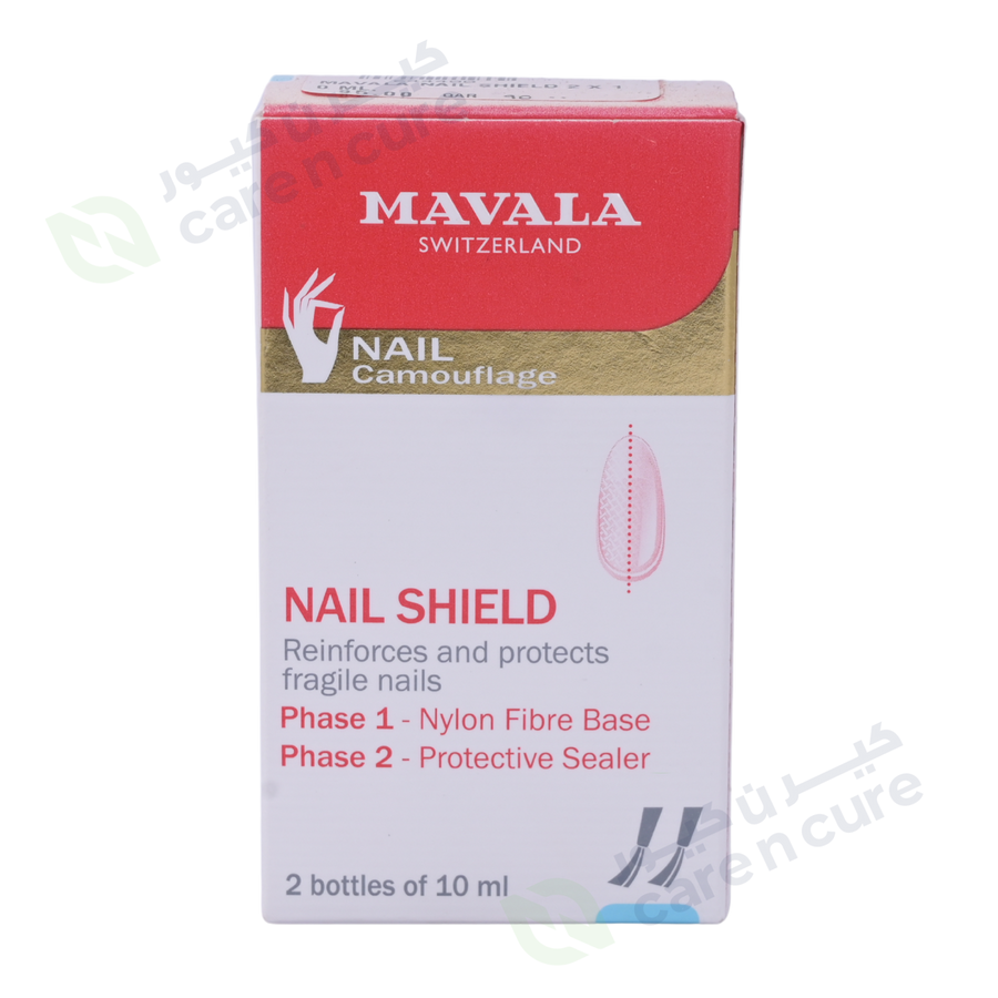 Mavala Nail Camouflage Nail Shield 2x10ml