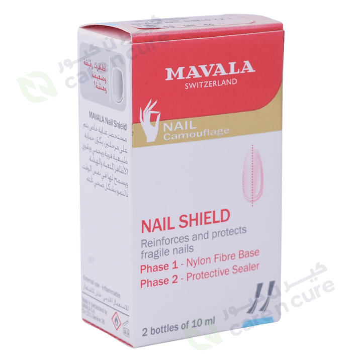 Mavala Nail Camouflage Nail Shield 2x10ml