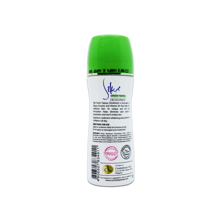 Silka Green Pappaya Deodorant 40ml [72]